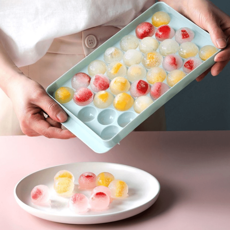 Bac à Glaçons Ronds 66 Glaçons 🧊 | KitchyGoods