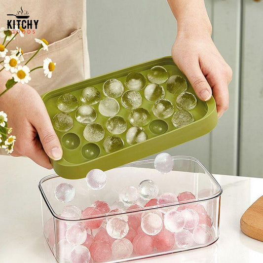 Bac Ă  Glaçons Ronds 22 Glaçons đ§ | KitchyGoods