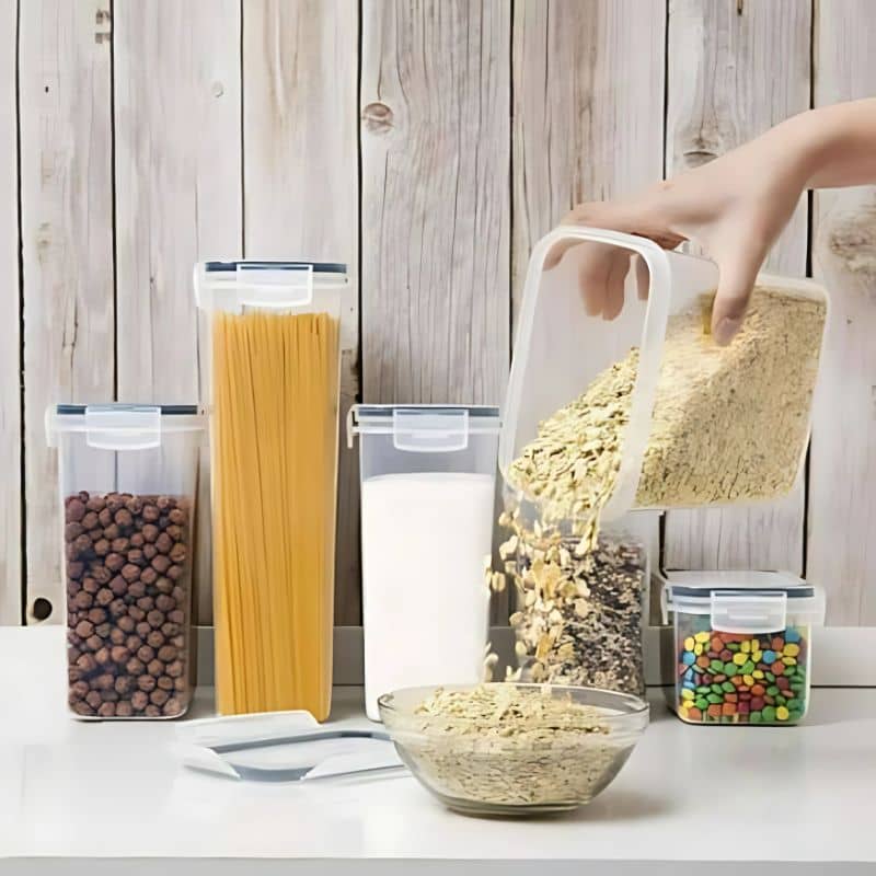 Lot de 7 Boites Hermétiques Alimentaires | KitchyGoods