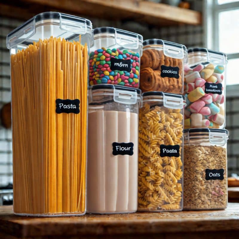 Lot de 7 Boites Hermétiques Alimentaires | KitchyGoods