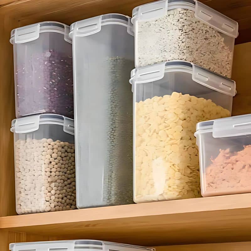 Lot de 7 Boites Hermétiques Alimentaires | KitchyGoods