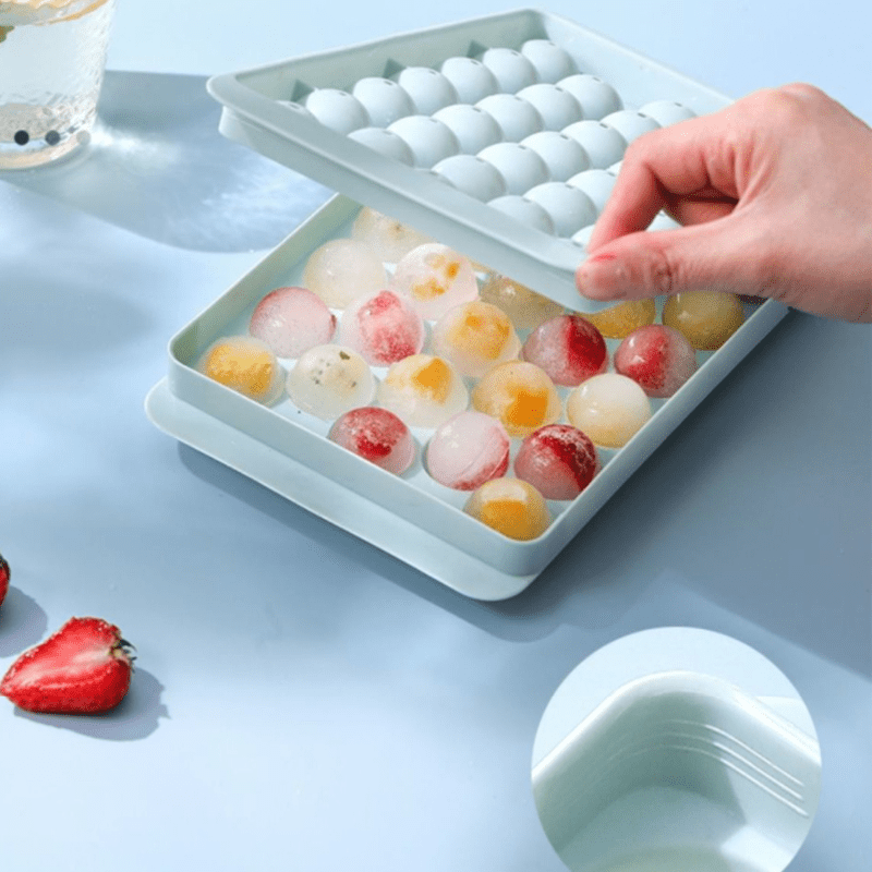 Bac à Glaçons Ronds 66 Glaçons 🧊 | KitchyGoods