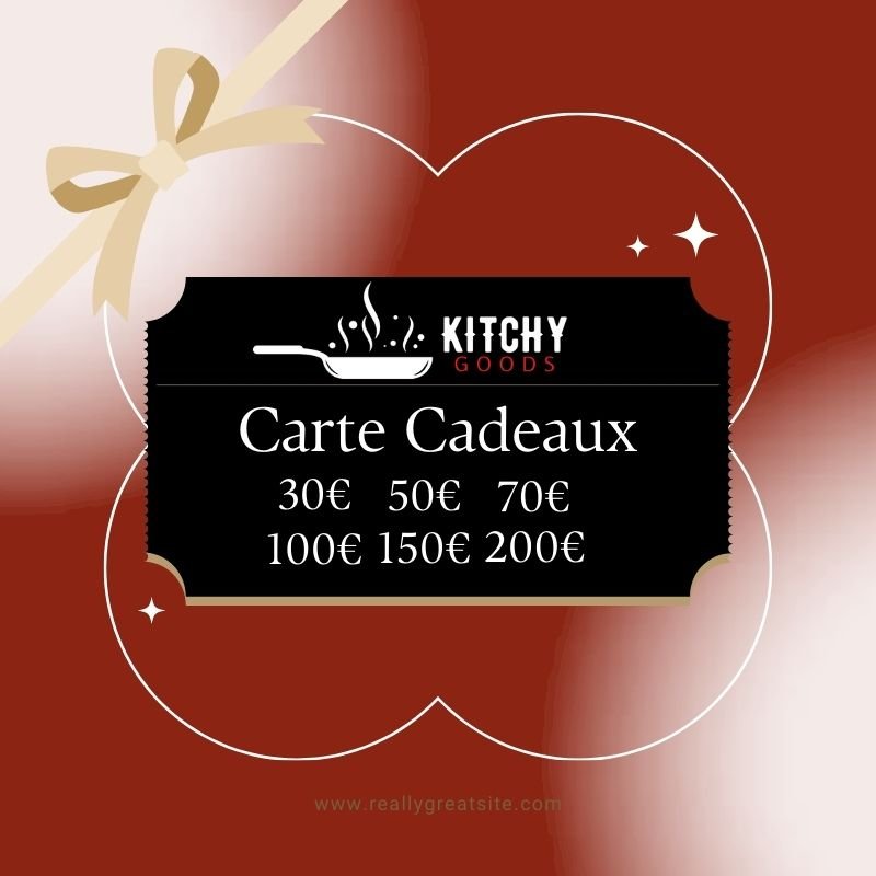 Carte Cadeau : Offrez le choix parfait !🎁 | KitchyGoods