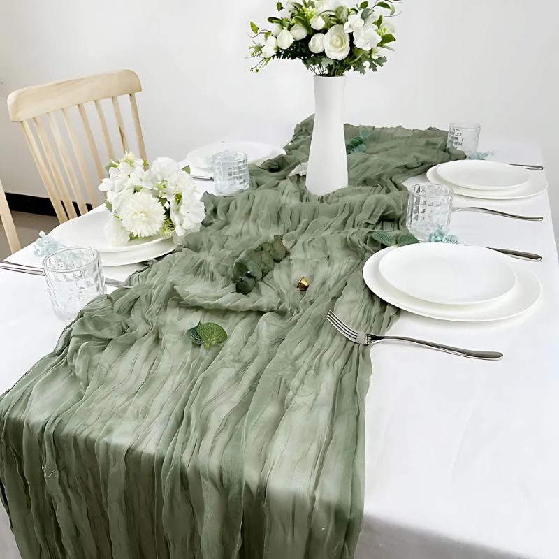 Boho-Stil Tischläufer für Hochzeit und Feier