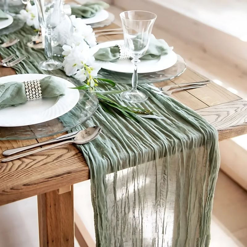 chemins de table idée décoration boho