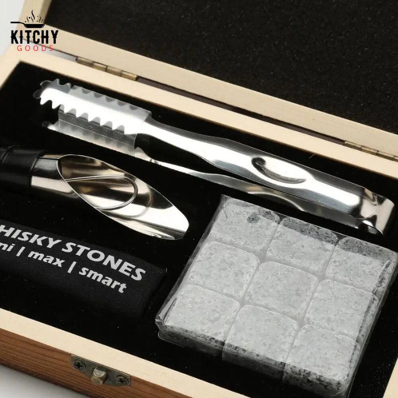 Glaçon à Whisky en Pierre de Granit 🧊 | KitchyGoods