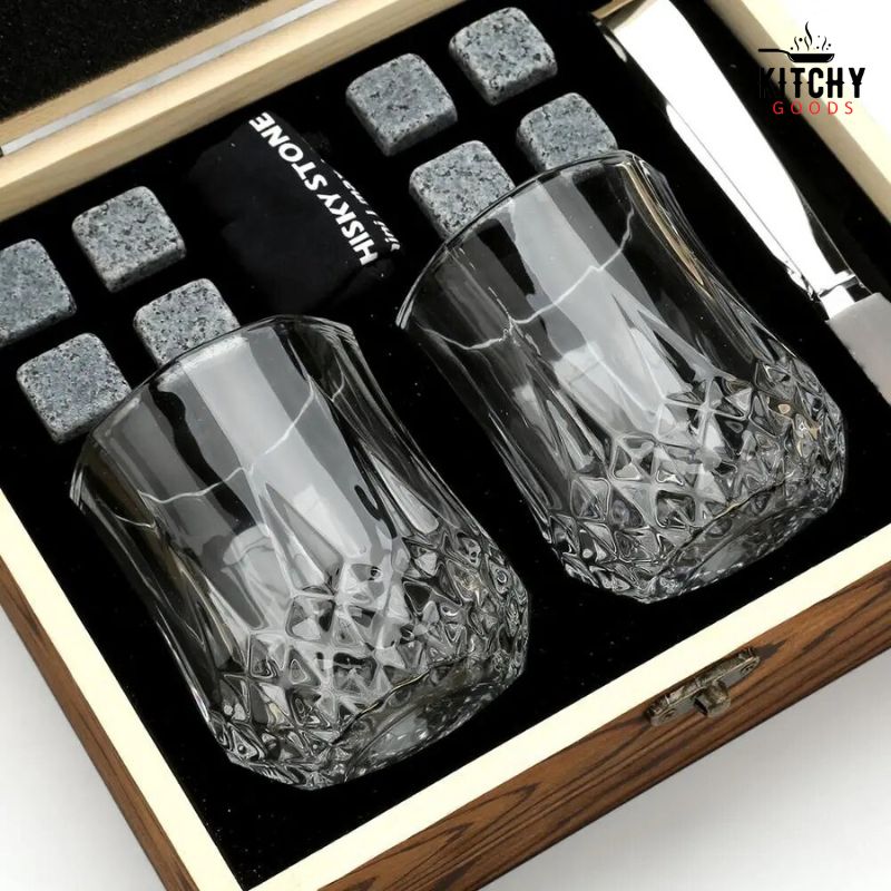 Glaçon à Whisky en Pierre de Granit 🧊 | KitchyGoods