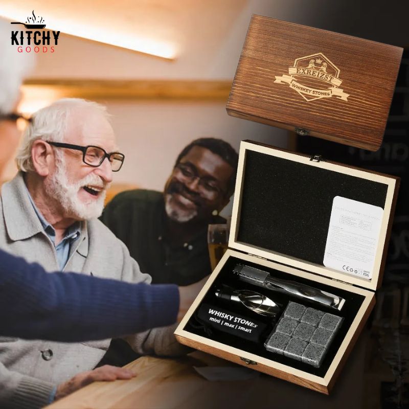 Glaçon à Whisky en Pierre de Granit 🧊 | KitchyGoods