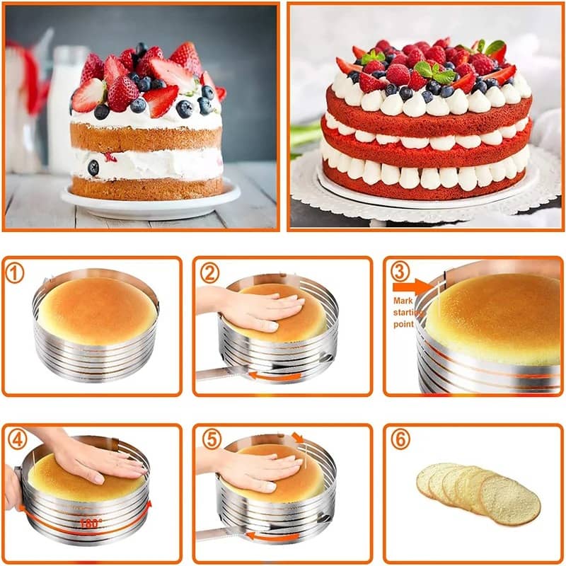 Coupe Gâteau Professionnel Réglable | KitchyGoods