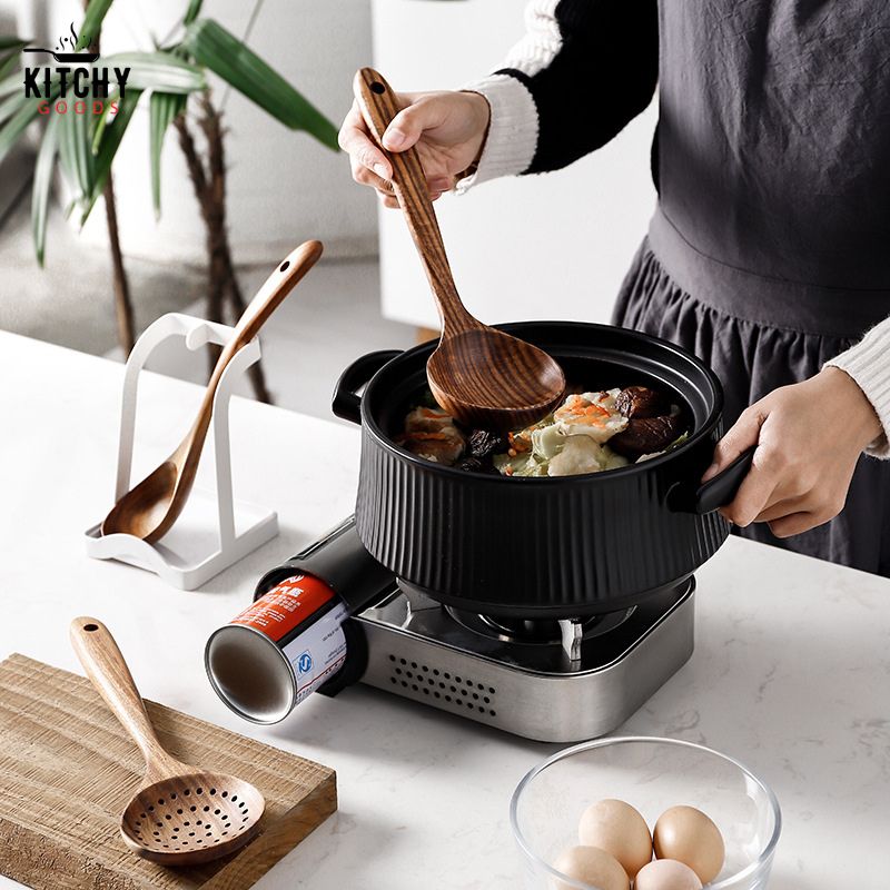 Ustensiles en Bois de Teck 🪵 | KitchyGoods