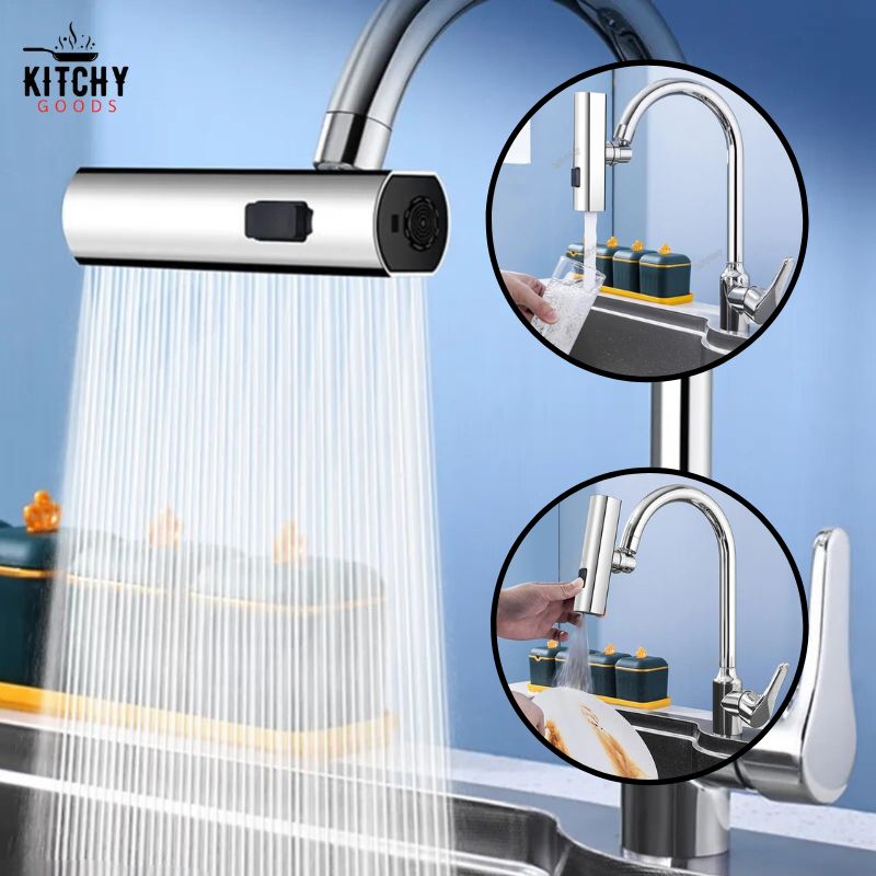 Embout de Robinet Cascade 3 en 1 🚿 | KitchyGoods