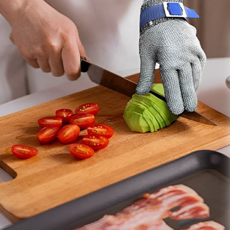 Gant Anti Coupure à Maille Inox 🧤 | KitchyGoods