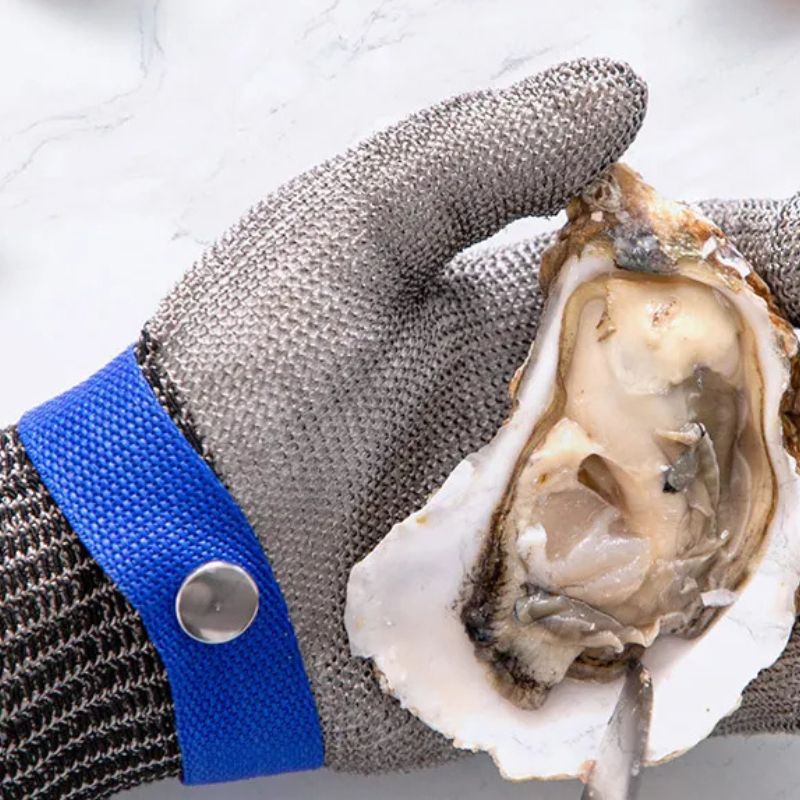 Gant Anti Coupure à Maille Inox 🧤 | KitchyGoods