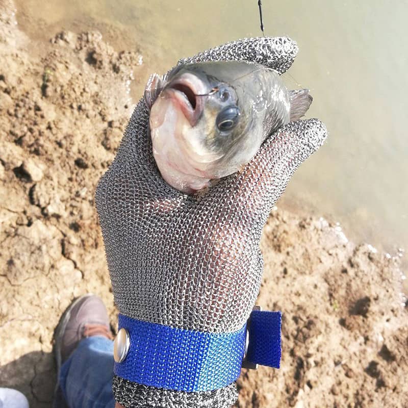 Gant Anti Coupure à Maille Inox 🧤 | KitchyGoods
