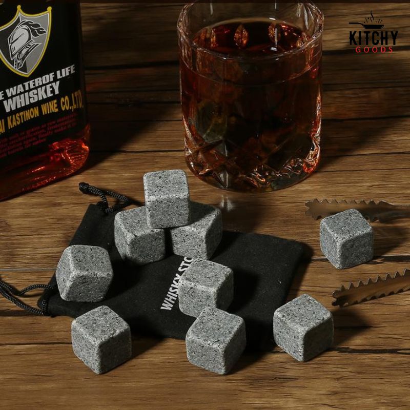 Glaçon à Whisky en Pierre de Granit 🧊 | KitchyGoods