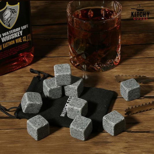 Glaçon à Whisky en Pierre de Granit 🧊 | KitchyGoods