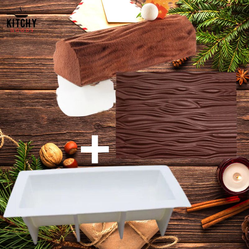 Moule à Bûche de Noël 🎄 | KitchyGoods