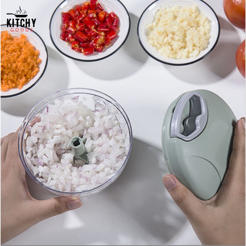 Hachoir manuel polyvalent 🧅 | KitchyGoods