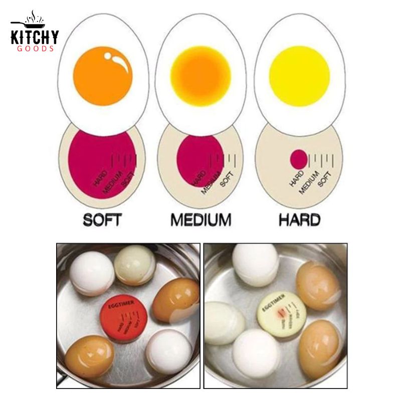 Minuteur Oeuf à la Coque, Mollet et Dur 🥚 | KitchyGoods