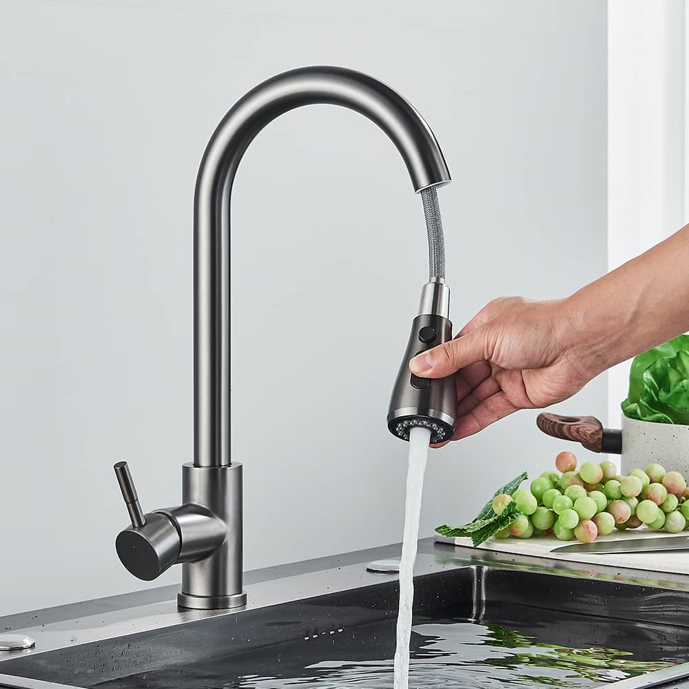 Mitigeur Cuisine avec Douchette Extractible | KitchyGoods
