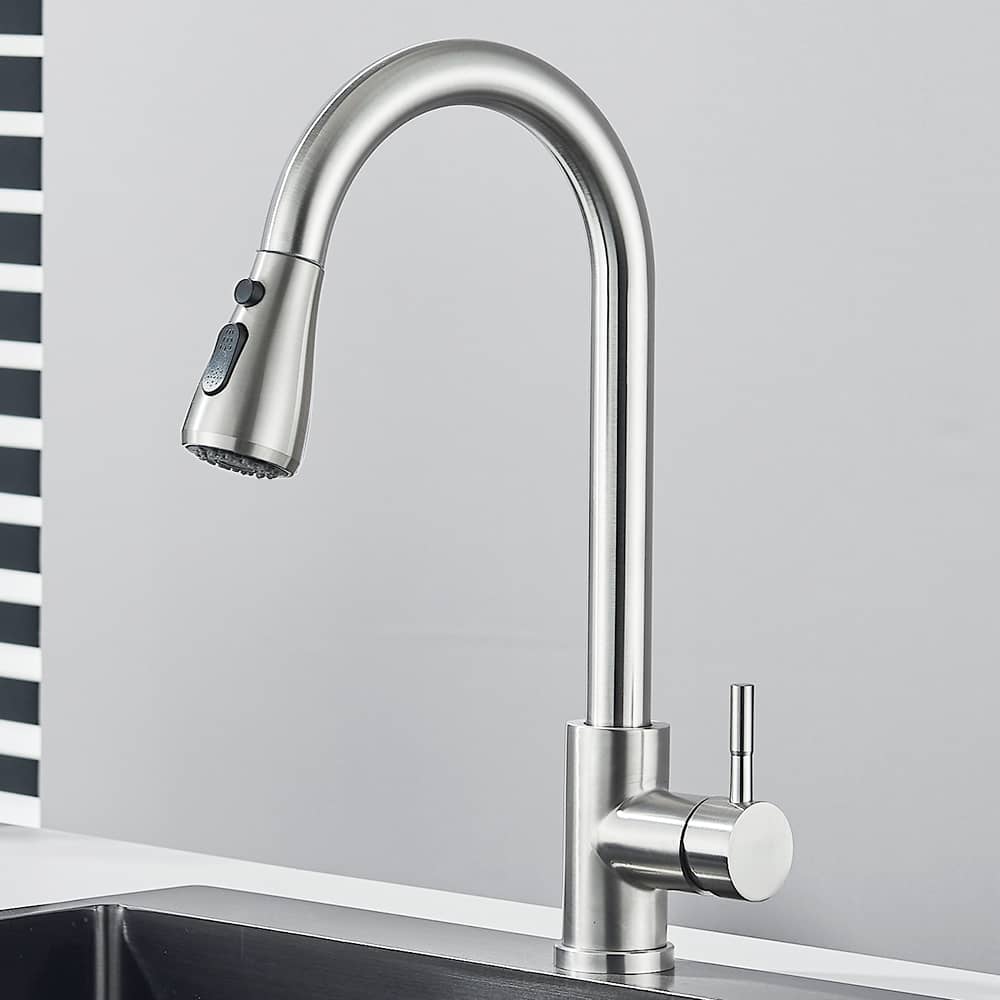 Mitigeur Cuisine avec Douchette Extractible | KitchyGoods