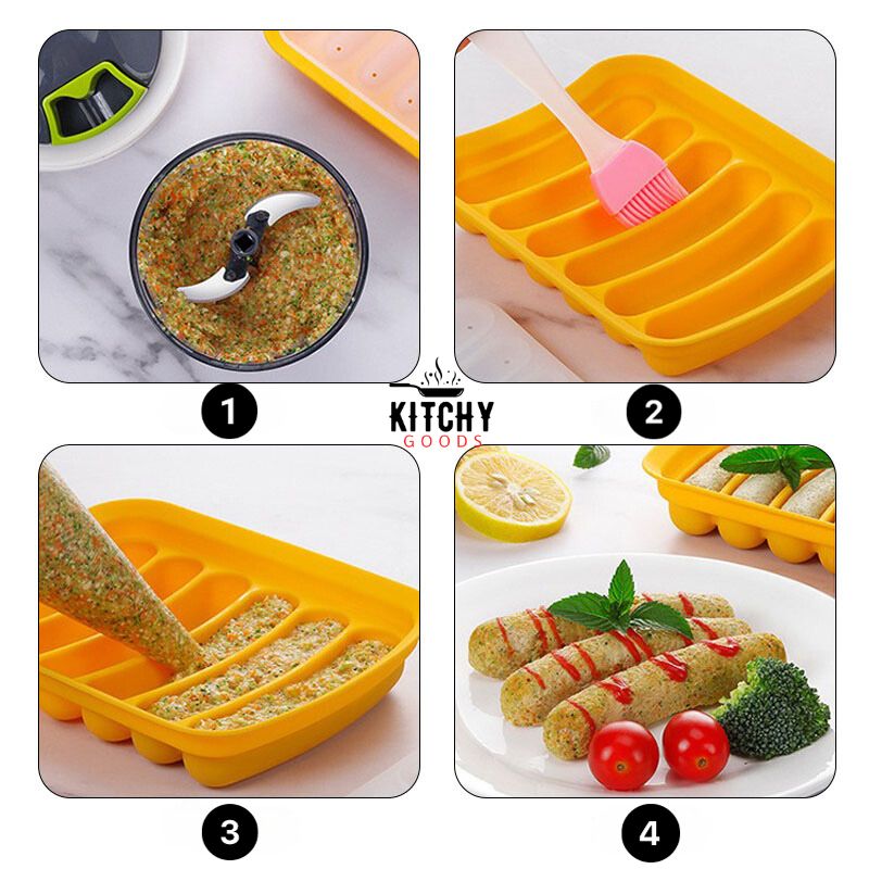 Moule à Saucisse en silicone 🌭 | KitchyGoods