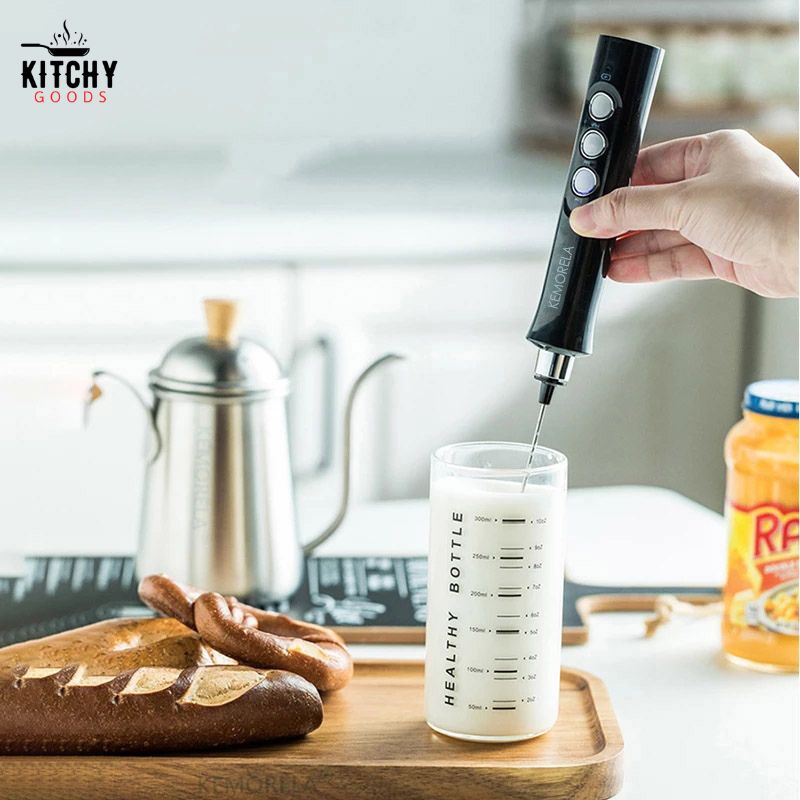 Mousseur à lait électrique 3 - en - 1 🥛 | KitchyGoods