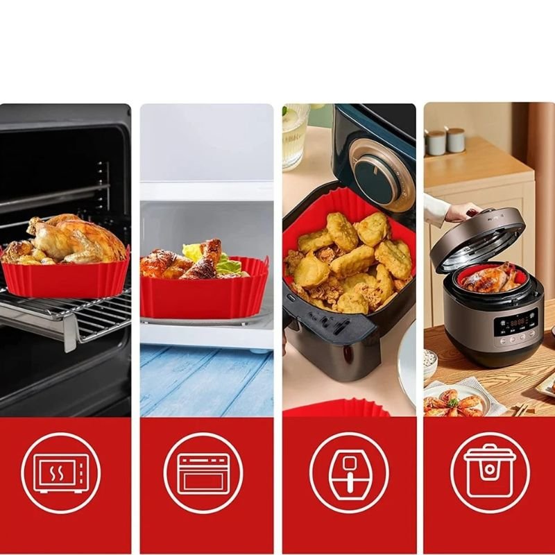 Panier Silicone Air Fryer | KitchyGoods