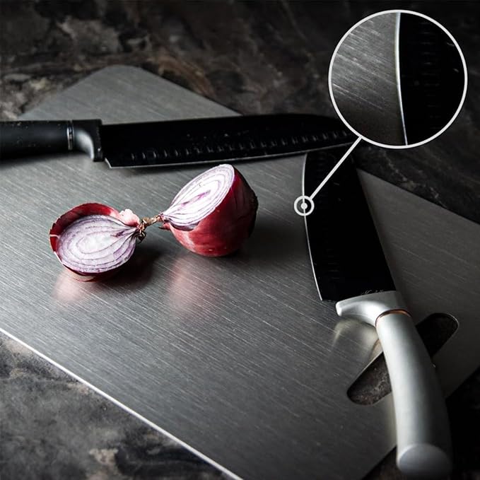 Planche à Découper Inox | KitchyGoods
