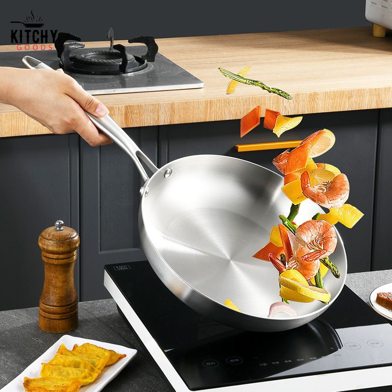 Poêle Inox 🍵 | KitchyGoods