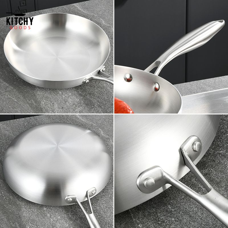 Poêle Inox 🍵 | KitchyGoods