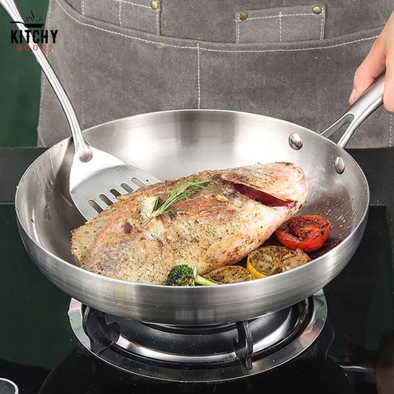 Poêle Inox 🍵 | KitchyGoods