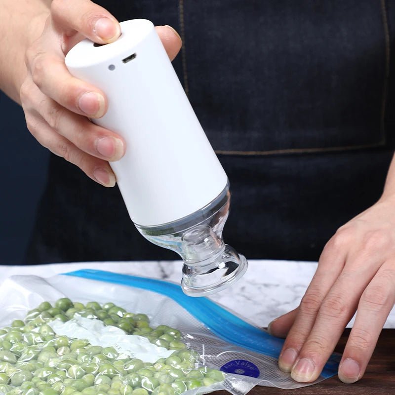 Sac Congelation Sous Vide Avec Pompe Electrique USB 💨 | KitchyGoods