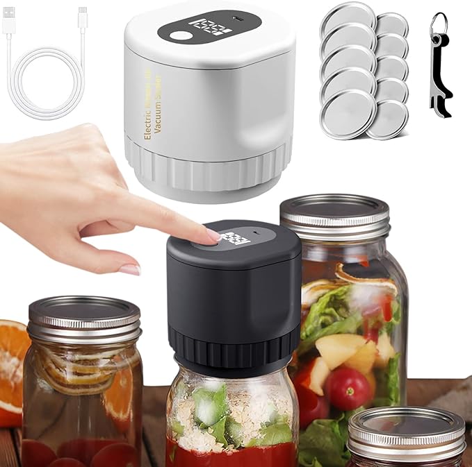 Pompe Sous Vide Pour Bocaux Mason Jar | KitchyGoods