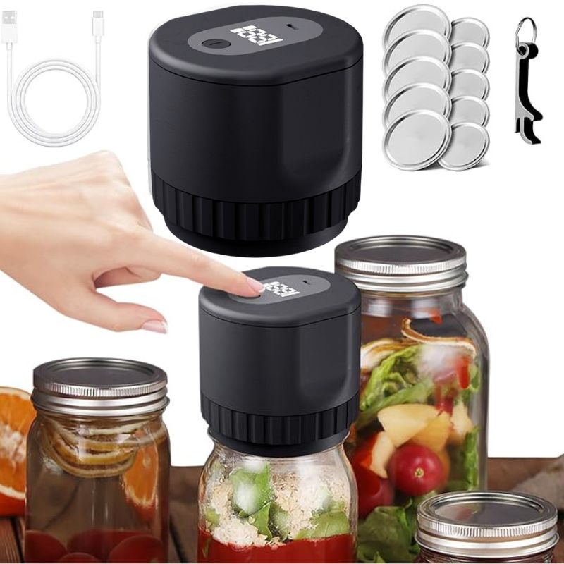 Pompe Sous Vide Pour Bocaux Mason Jar | KitchyGoods