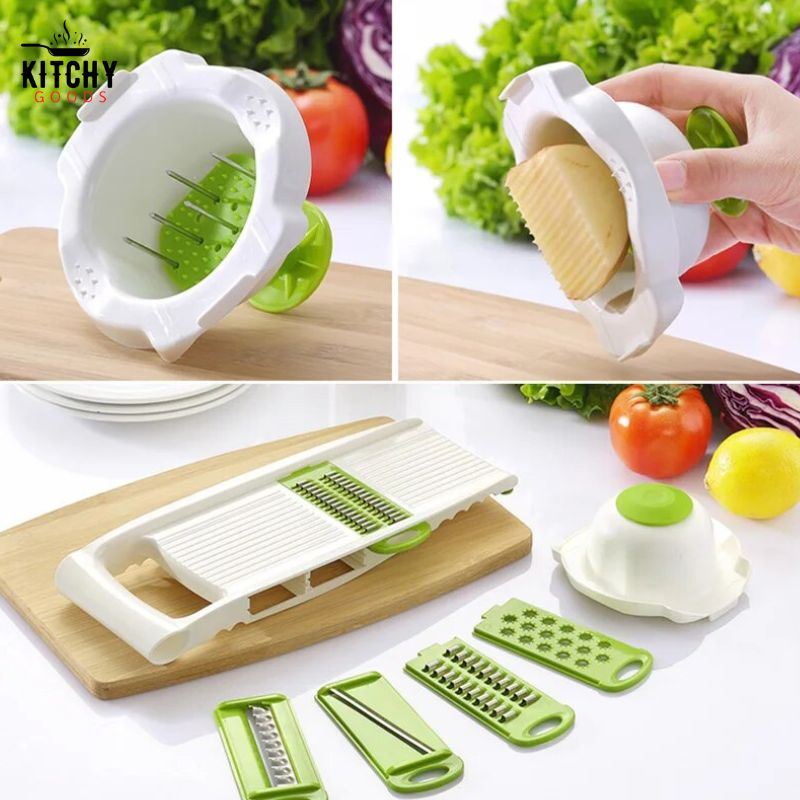 Râpe à Légumes 5 Lames 🔪 | KitchyGoods
