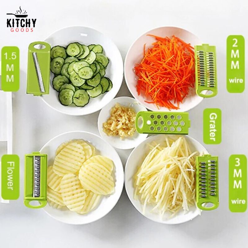 Râpe à Légumes 5 Lames 🔪 | KitchyGoods