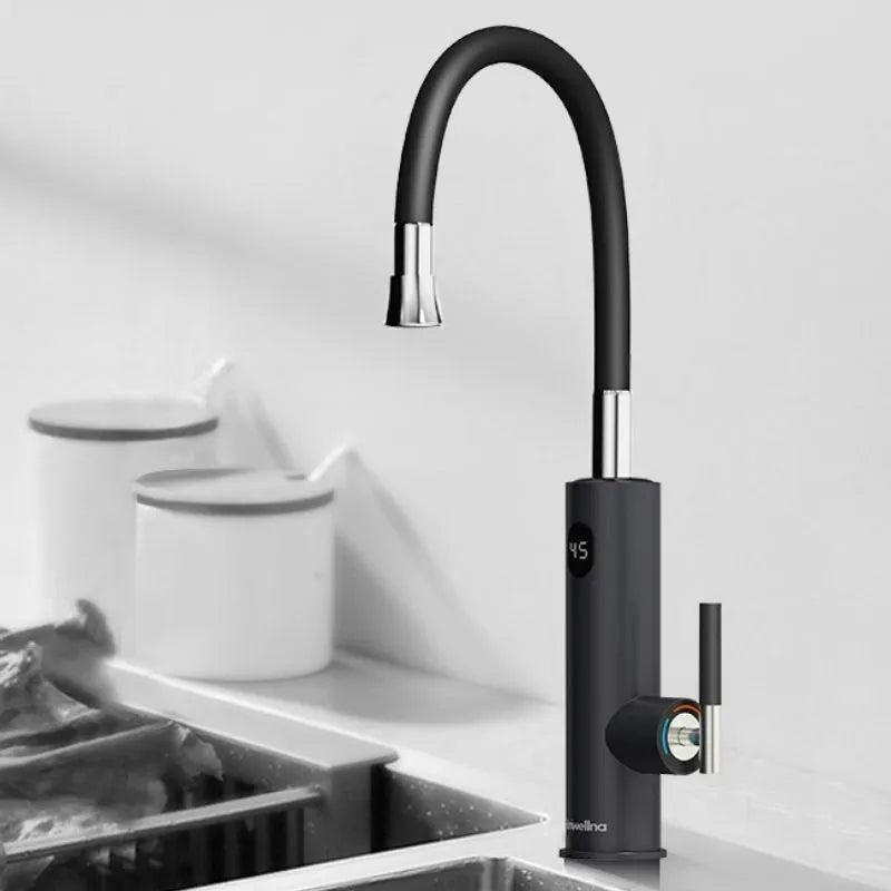 robinet chauffe eau inox