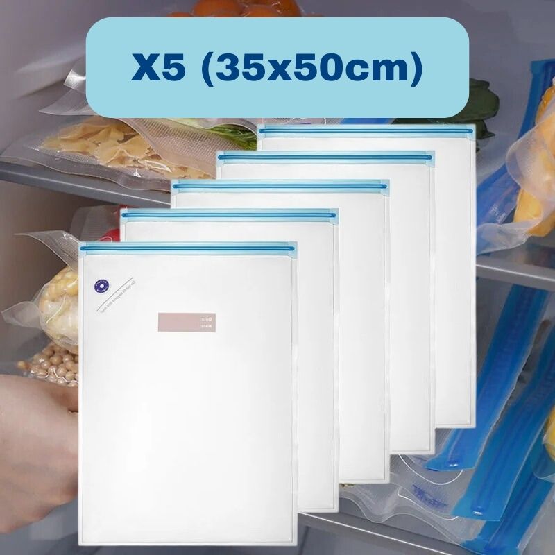 Sac Congelation Sous Vide Avec Pompe Electrique USB 💨 | KitchyGoods