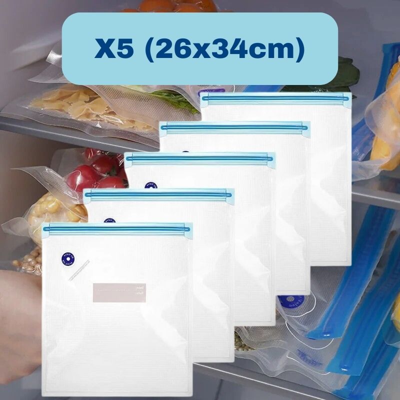 Sac Congelation Sous Vide Avec Pompe Electrique USB 💨 | KitchyGoods