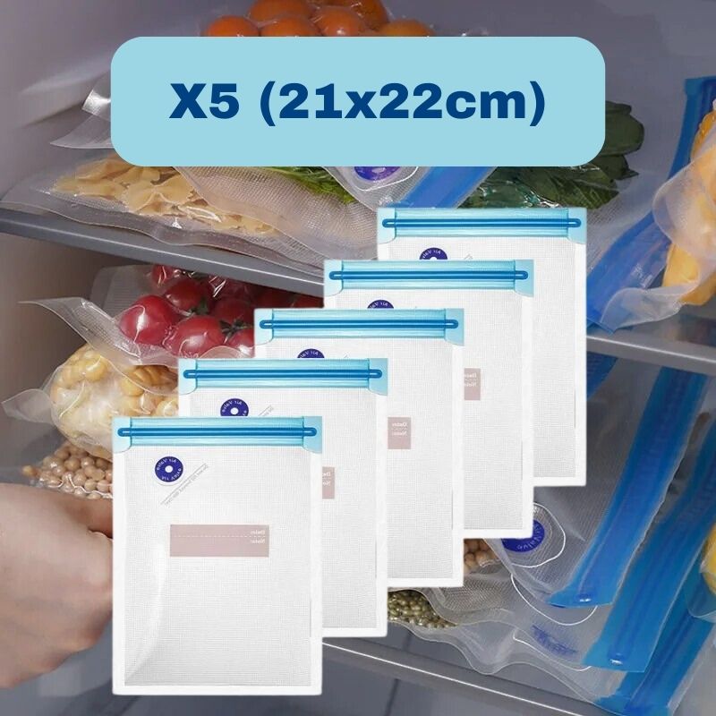 Sac Congelation Sous Vide Avec Pompe Electrique USB 💨 | KitchyGoods