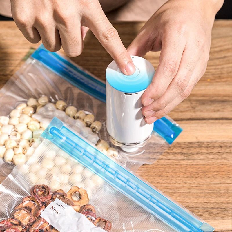 Sac Congelation Sous Vide Avec Pompe Electrique USB 💨 | KitchyGoods