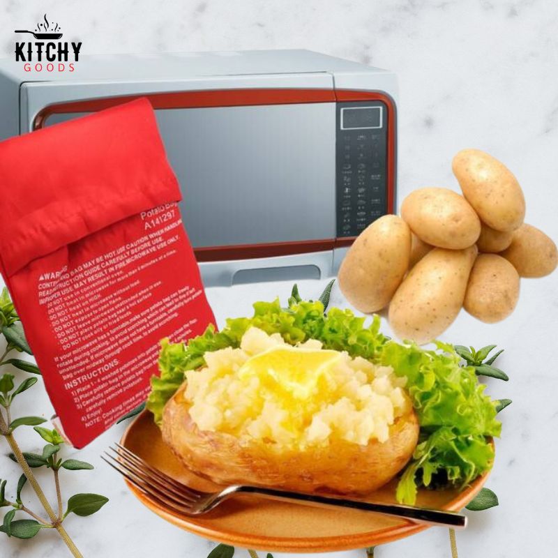 Sachet pomme de terre micro onde 🥔 | KitchyGoods