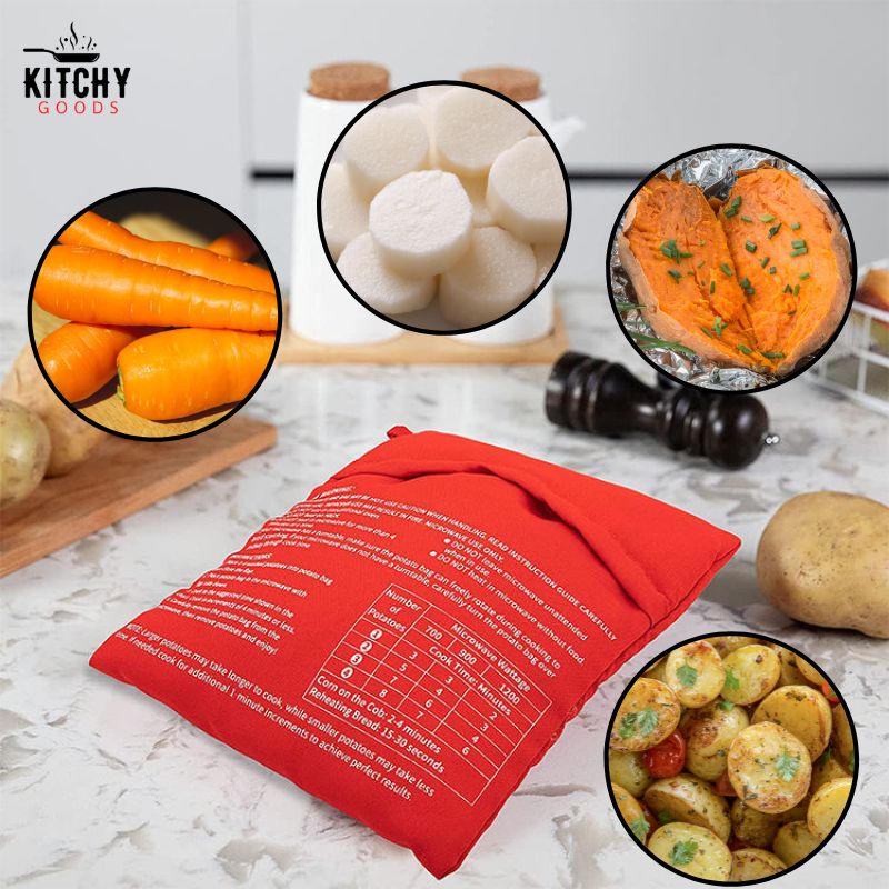 Sachet pomme de terre micro onde 🥔 | KitchyGoods