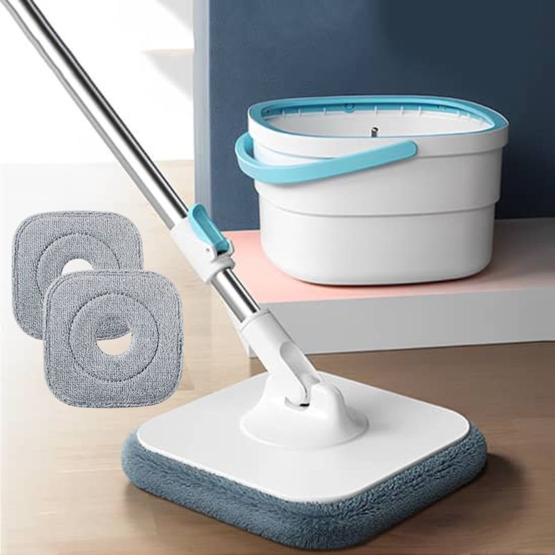 Serpillère Balai 360° Avec Sceau d'essorage | KitchyGoods