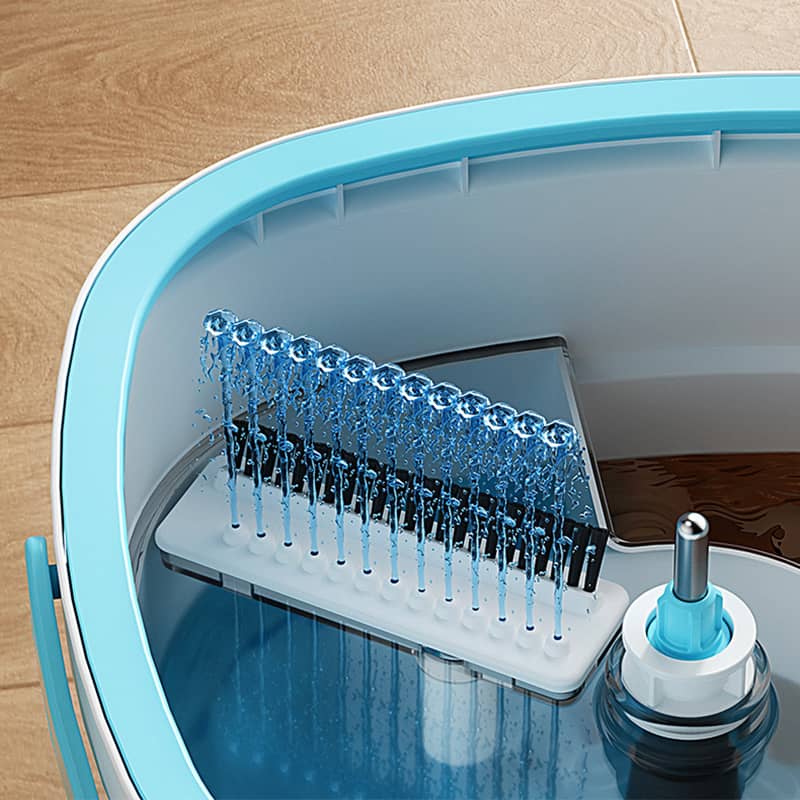 Serpillère Balai 360° Avec Sceau d'essorage | KitchyGoods