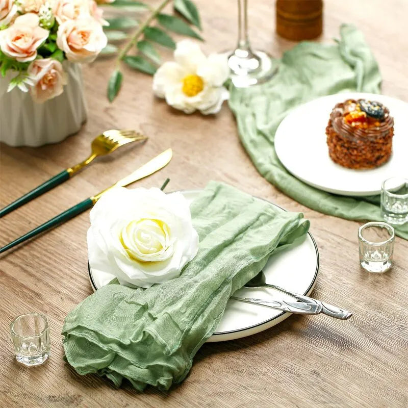 serviette table décoration bohème