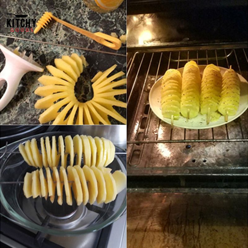Trancheur de pomme de terre en tornade 🥔 | KitchyGoods