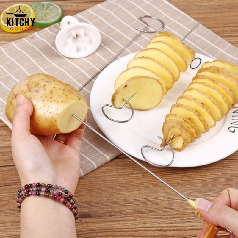 Trancheur de pomme de terre en tornade 🥔 | KitchyGoods