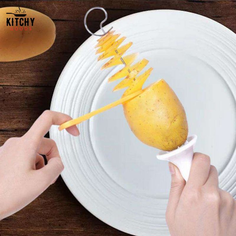 Trancheur de pomme de terre en tornade 🥔 | KitchyGoods